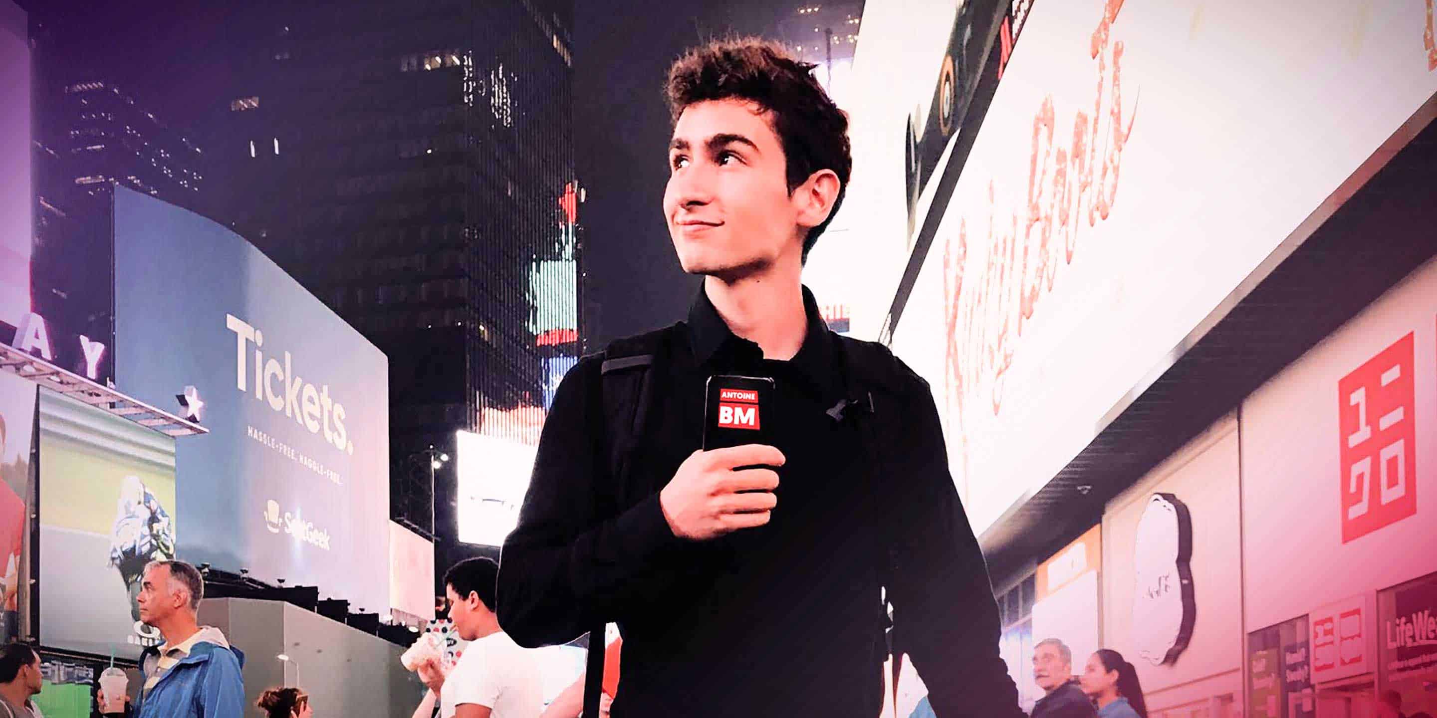 56. Antoine Blanchemaison (Antoine BM) | Vivre de ses idées, voyager et être libre.